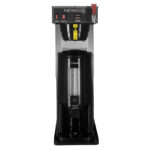 stainless steel cabinet, black plastic base, hot water faucet ACE-TS MAX Height with Zojirushi Tall Dispenser