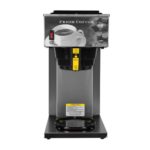 stainless steel cabinet, one burner, pour-over AK-1 brewer