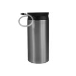 stainless steel insulated milk thermos with tubing connector