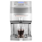 plastic silver powder coated, adjustable drip tray, seven button Fresh Cup 4 machine,