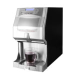 plastic silver powder coated, adjustable drip tray, seven button Fresh Cup 4 machine,