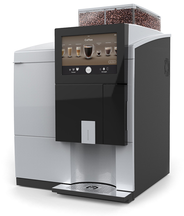 Newco Eccellenza Commercial Bean To Cup Coffee Machine For Office