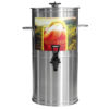 stainless steel, round 3 GAL. Tall Tea Urn