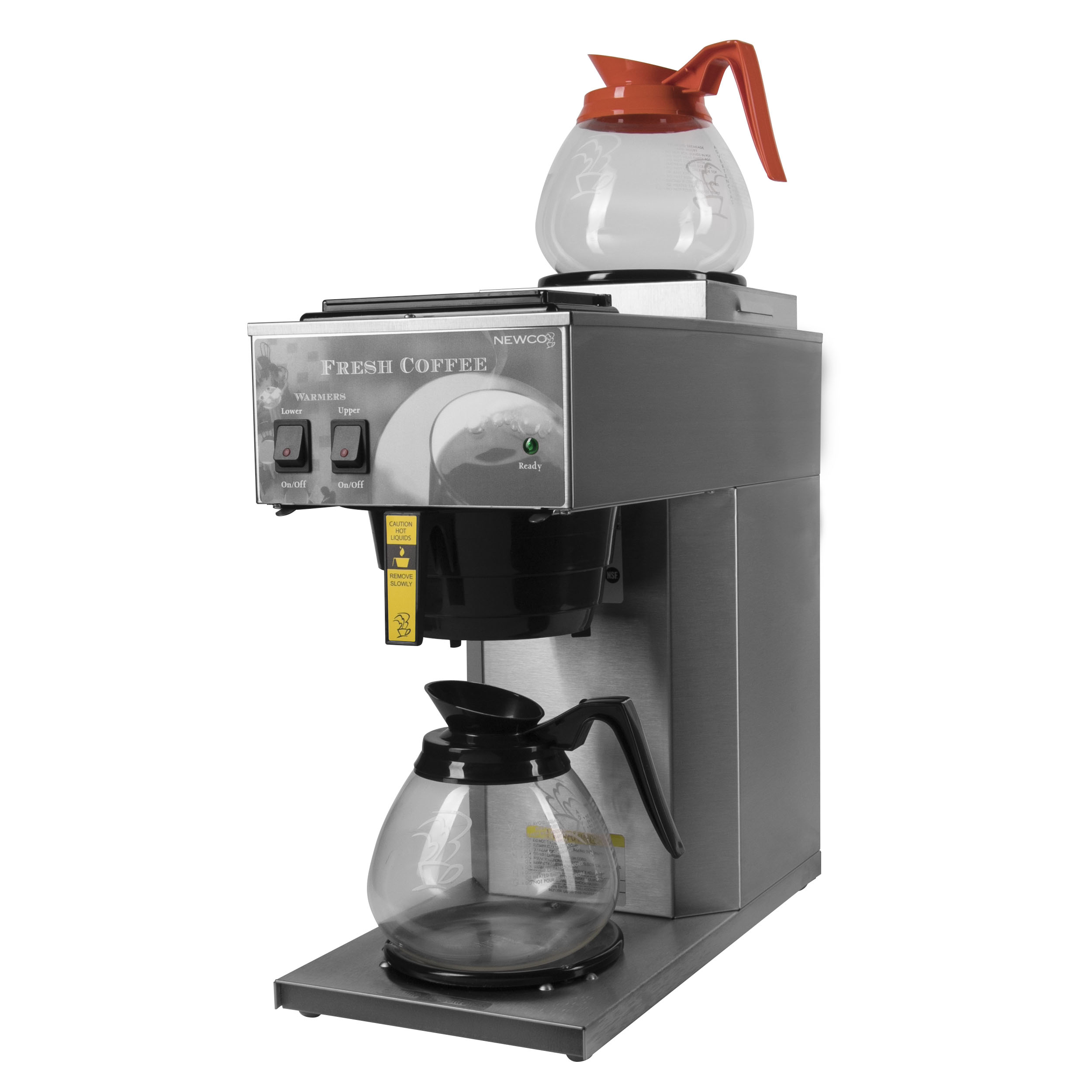 Newco Coffee X-2 Warmer, 2 Station Side by Side