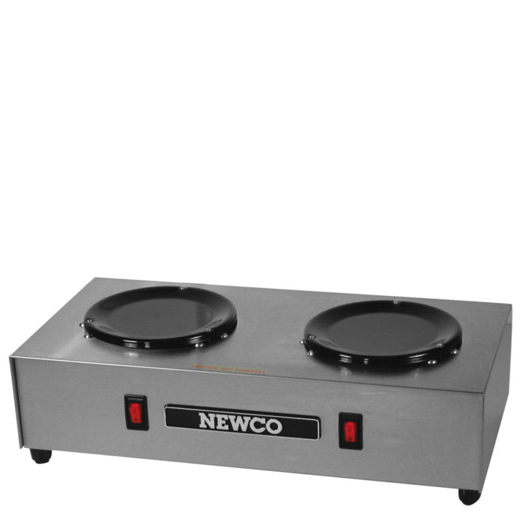 Newco Coffee X-2 Warmer, 2 Station Side by Side