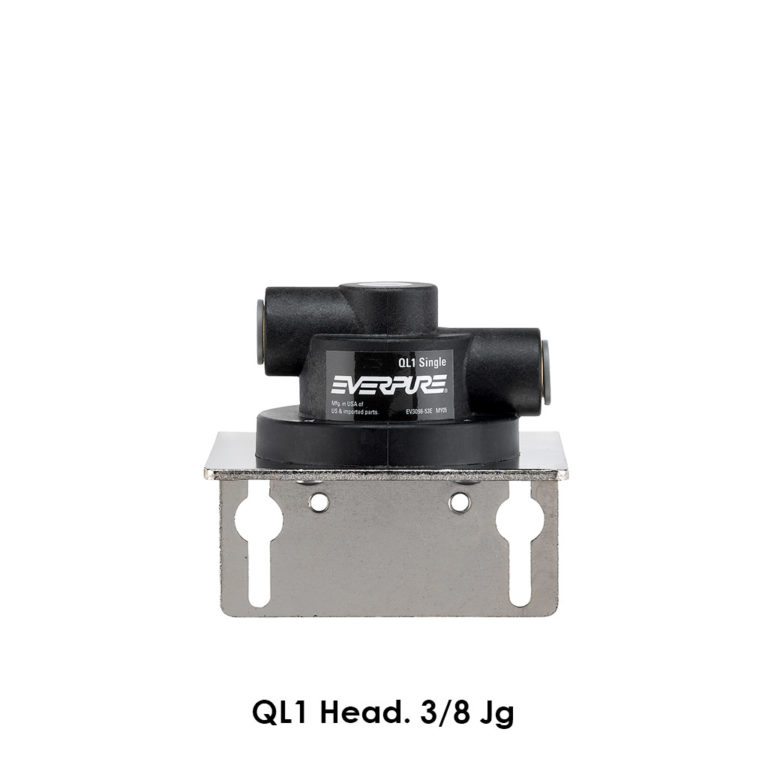 Everpure QL1 single head, 3/8 jg