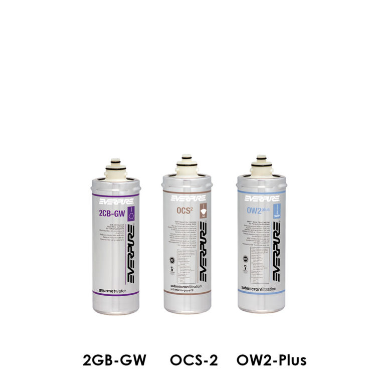 Everpure Water Filters, models 2GB-GW, OCS-2,and OW2-Plus