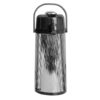 2.2 liter stainless steel diagonal pattern exterior and glass lined diagonal kk airpot