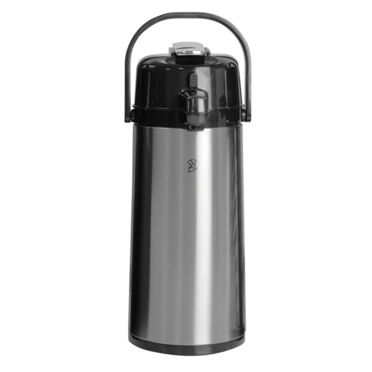 2.2 liter glass lined interior stainless kk airpot