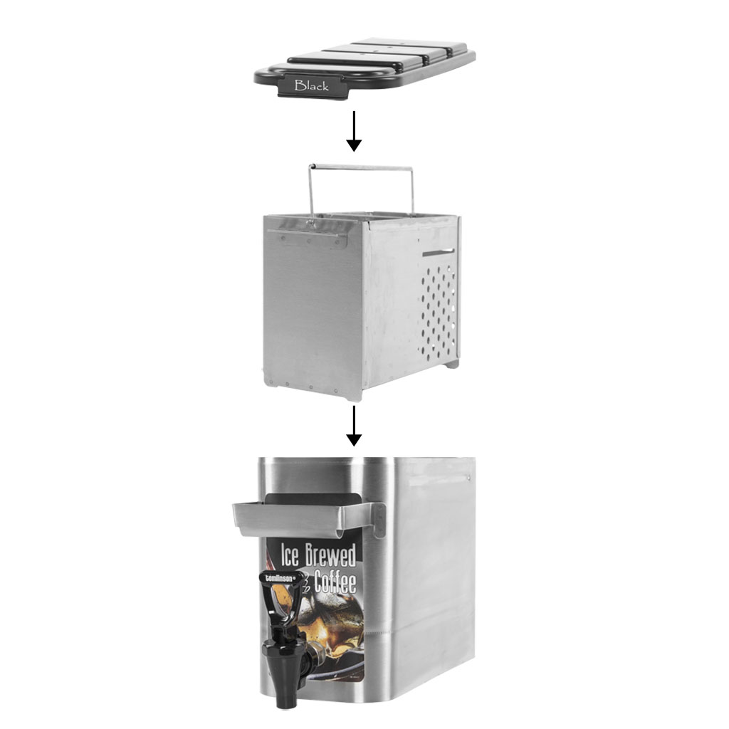 Newco Coffee X-2 Warmer, 2 Station Side by Side