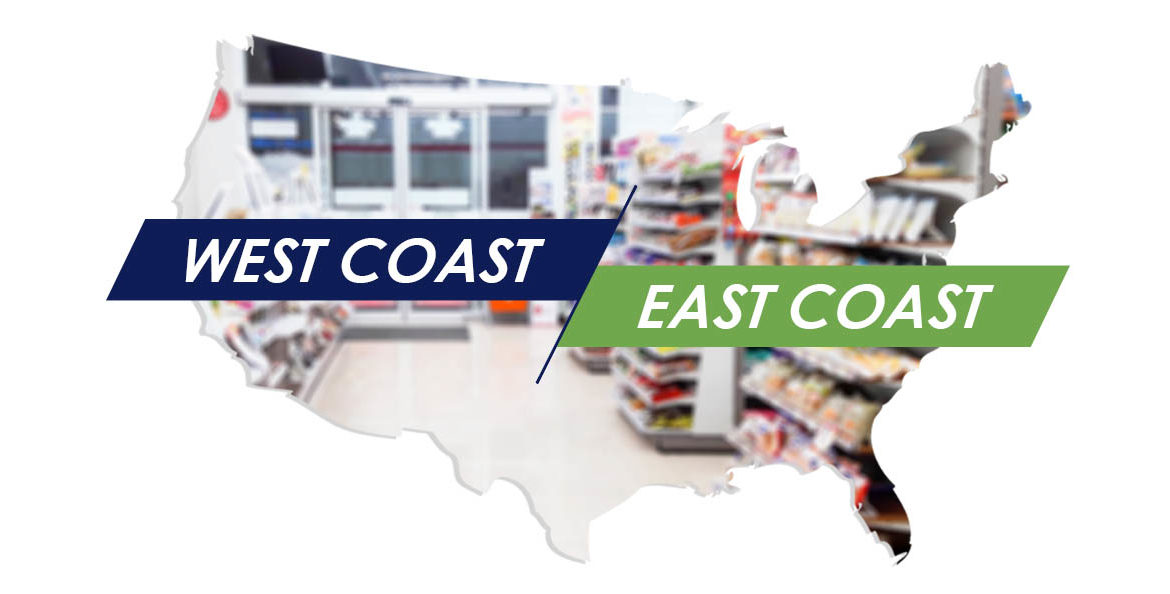 West vs. East Coast C-Store Trends