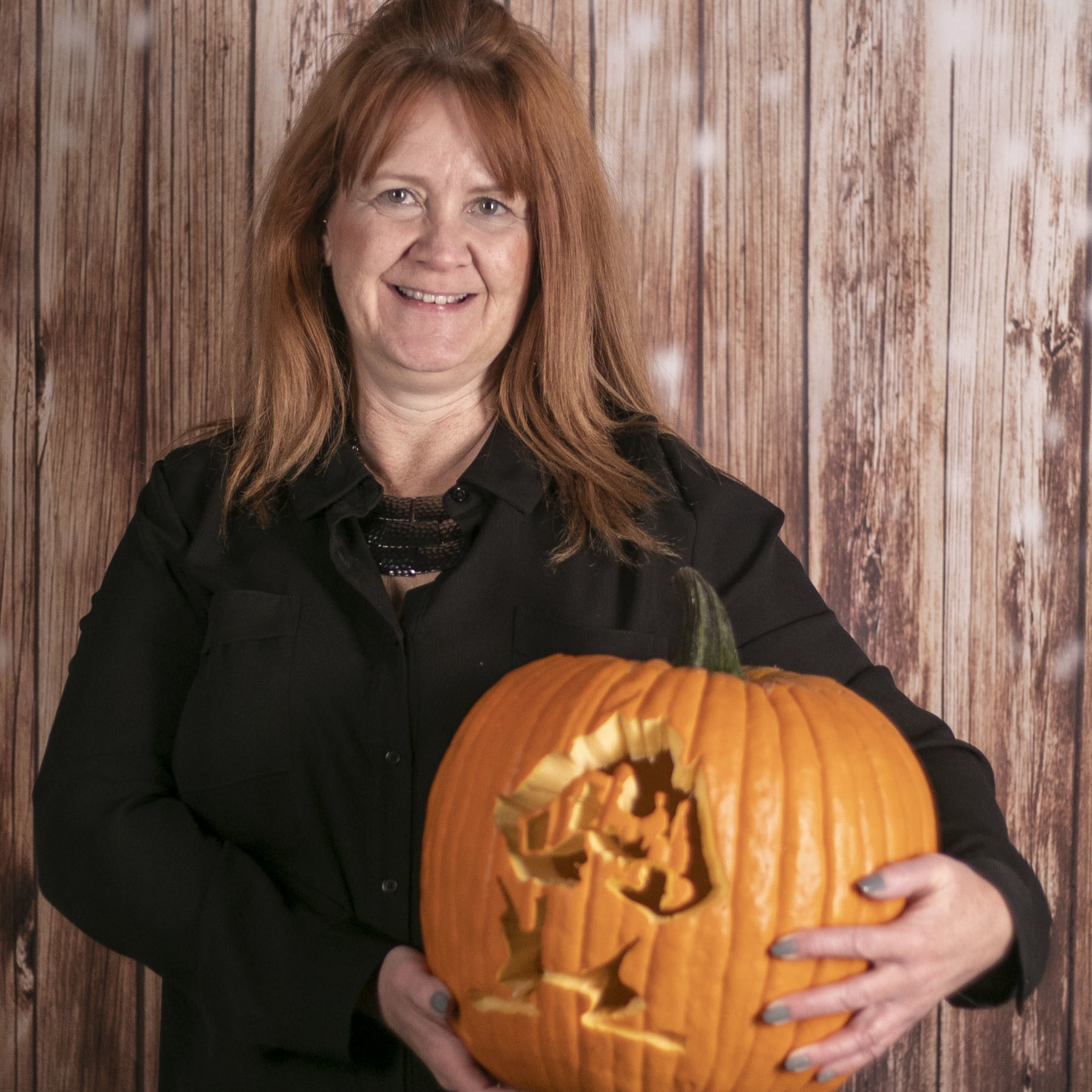 Newco Halloween 2019 second place winner of pumpkin carving contest