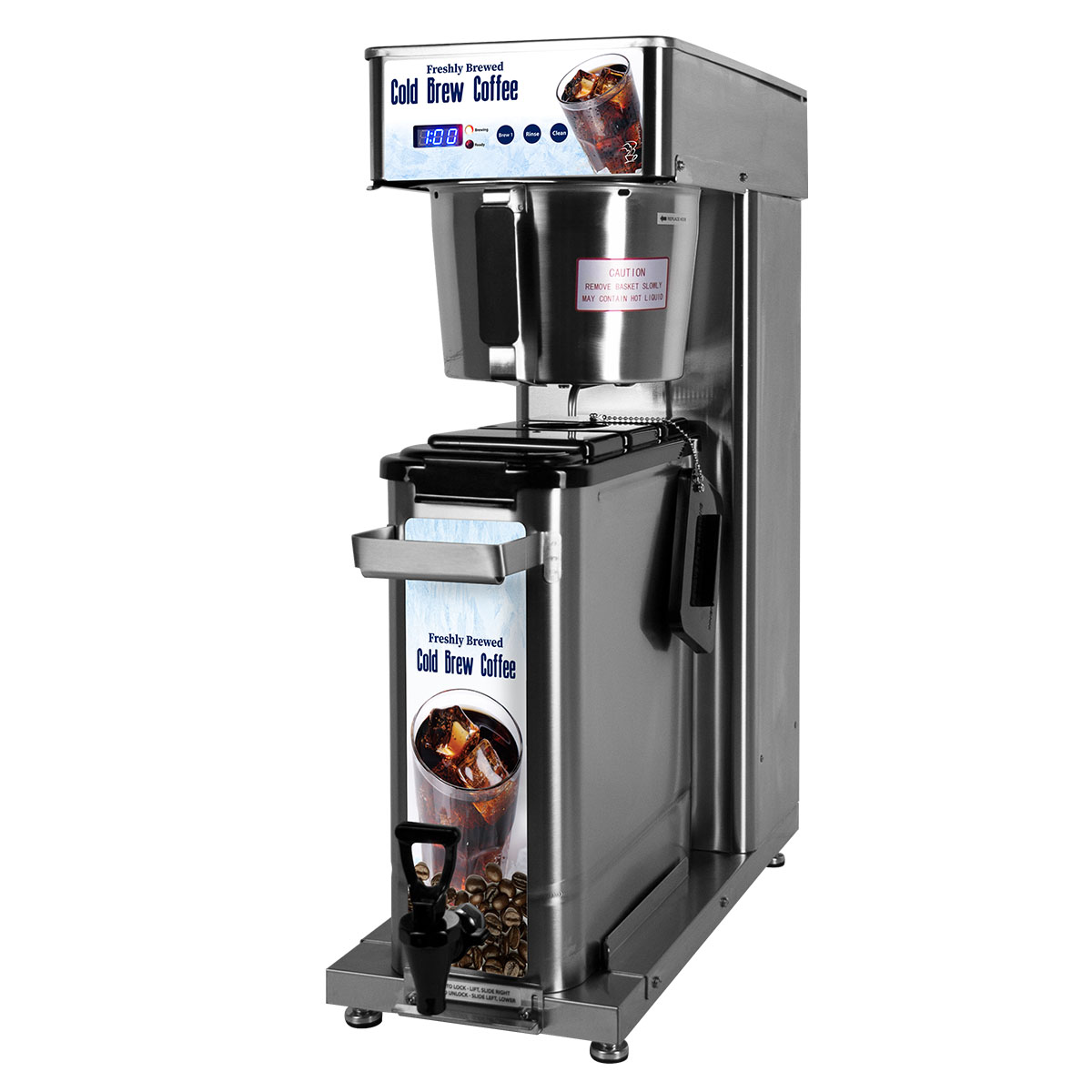 Newco Iced Coffee Front Load 2 Post Mix Dispenser